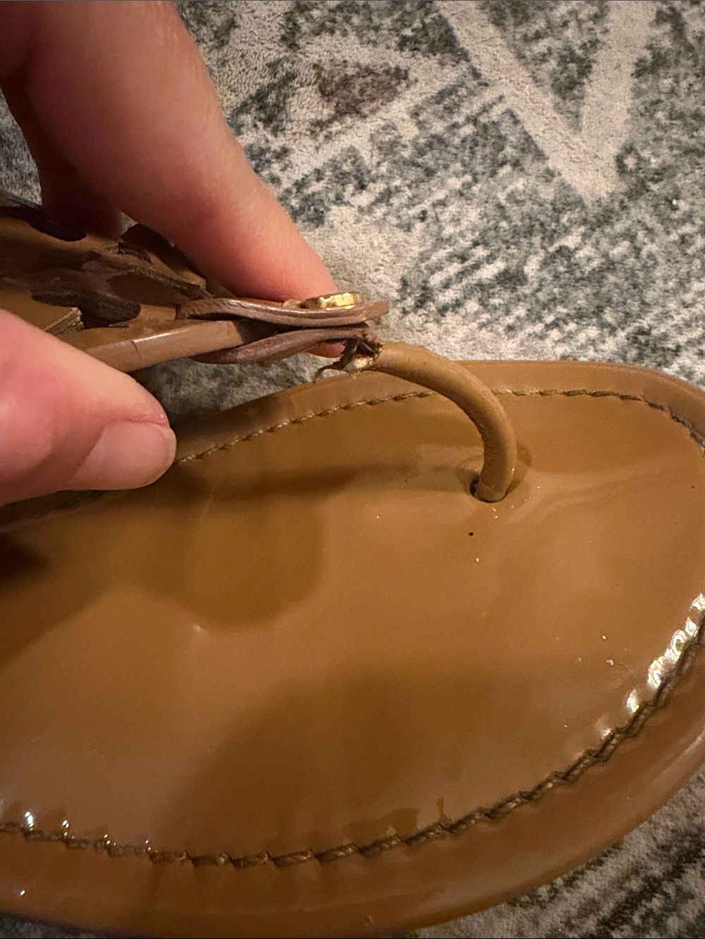Women's Nude Tory Burch Miller - Picture 6 of 7